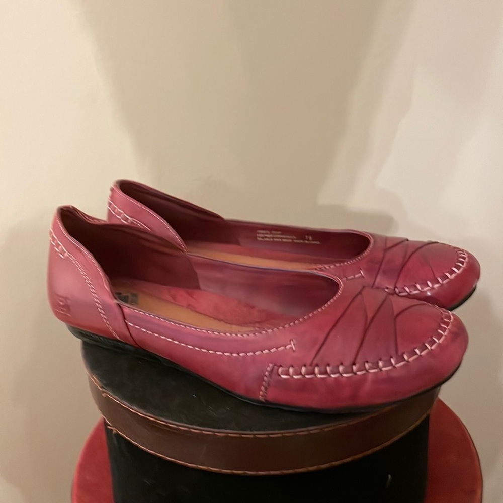 EARTH origins Leather Flats